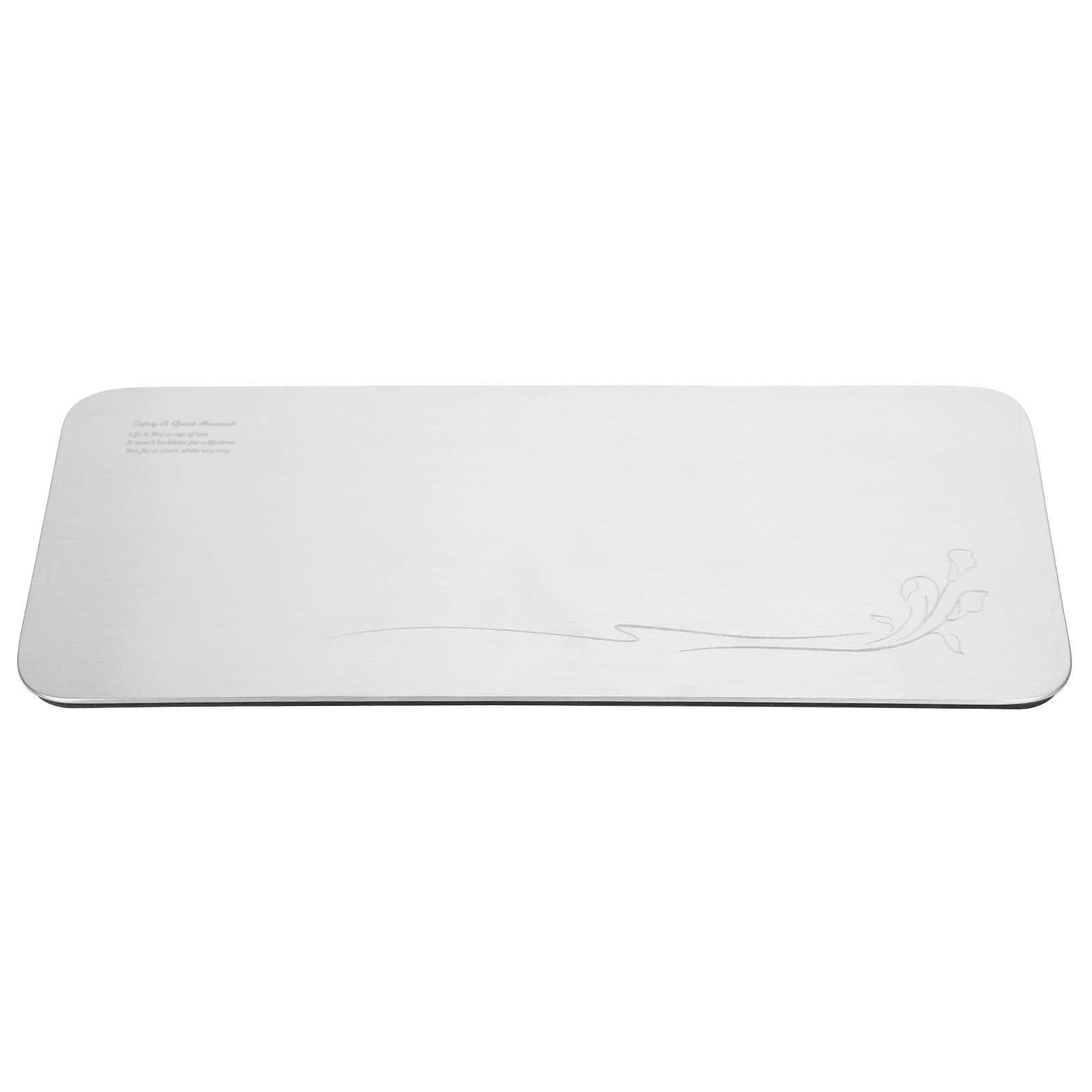 304 Stainless Steel Rectangle Serving Platter - Japanese Sushi Plate, Snack & Dessert Tray for Dinner Parties, Kitchenware & Home Supplies | Perfect for Entertaining, Buffets & Restaurant Use