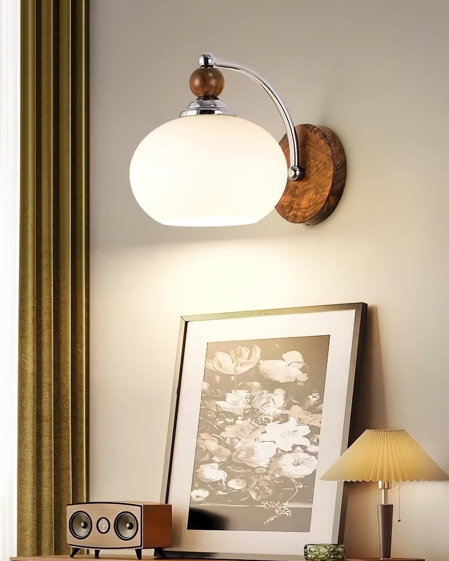 Yisi Po Modern Wall Lamp - Sleek LED Sconce Lighting for Bedroom, Living Room & Hallway - Energy Efficient Indoor Wall Light Fixture (Black/White) - Perfect for Home Decor & Ambient Lighting