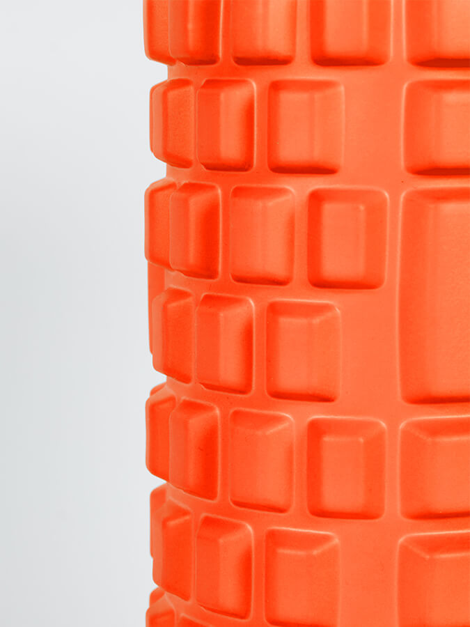 Yoga Studio SMR Trigger Point Grid Foam Massage Roller for Muscle Recovery & Pain Relief - Perfect for Yoga, Fitness, and Post-Workout Recovery