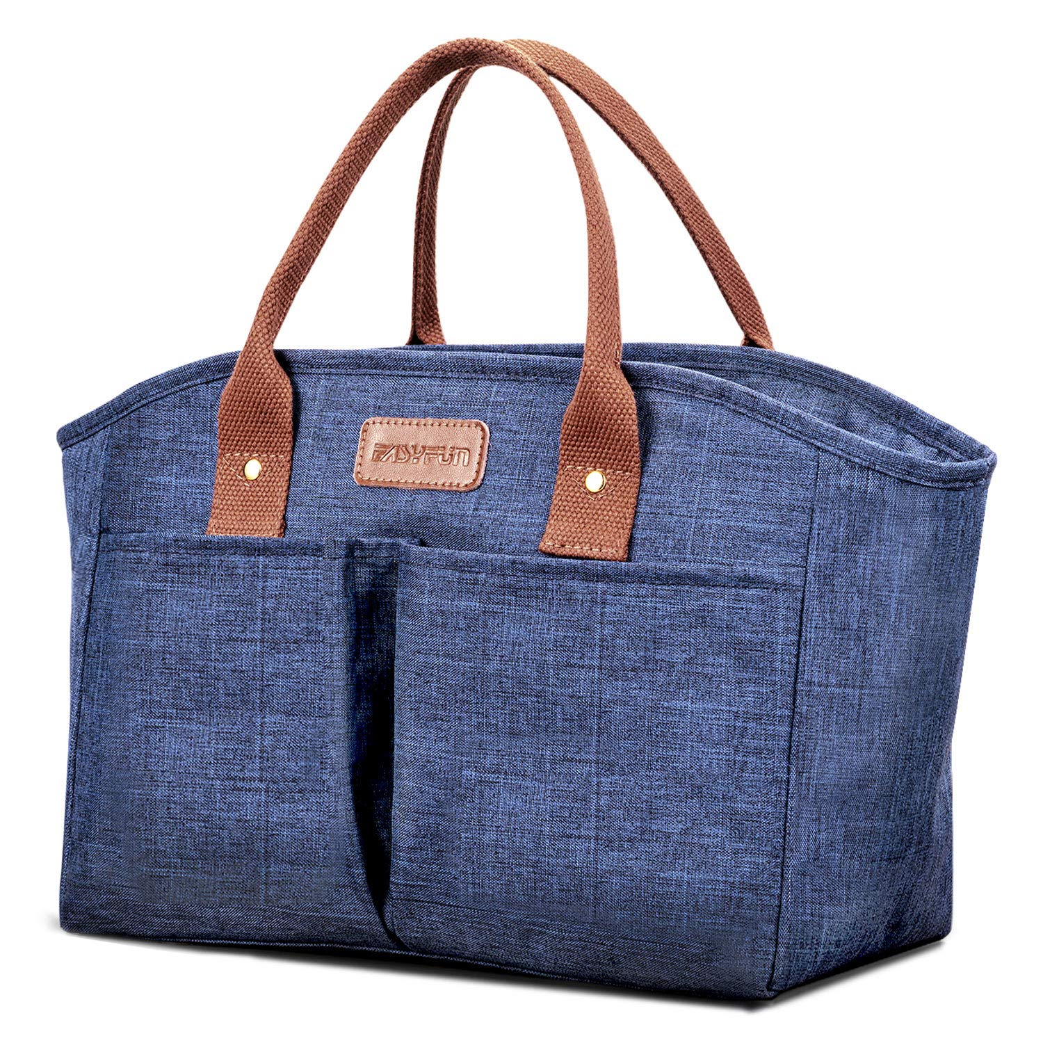 Stylish Insulated Lunch Bag for Women - Medium Size Thermal Lunch Box for Work, Office & School - Leakproof & Durable Food Container for Daily Commute