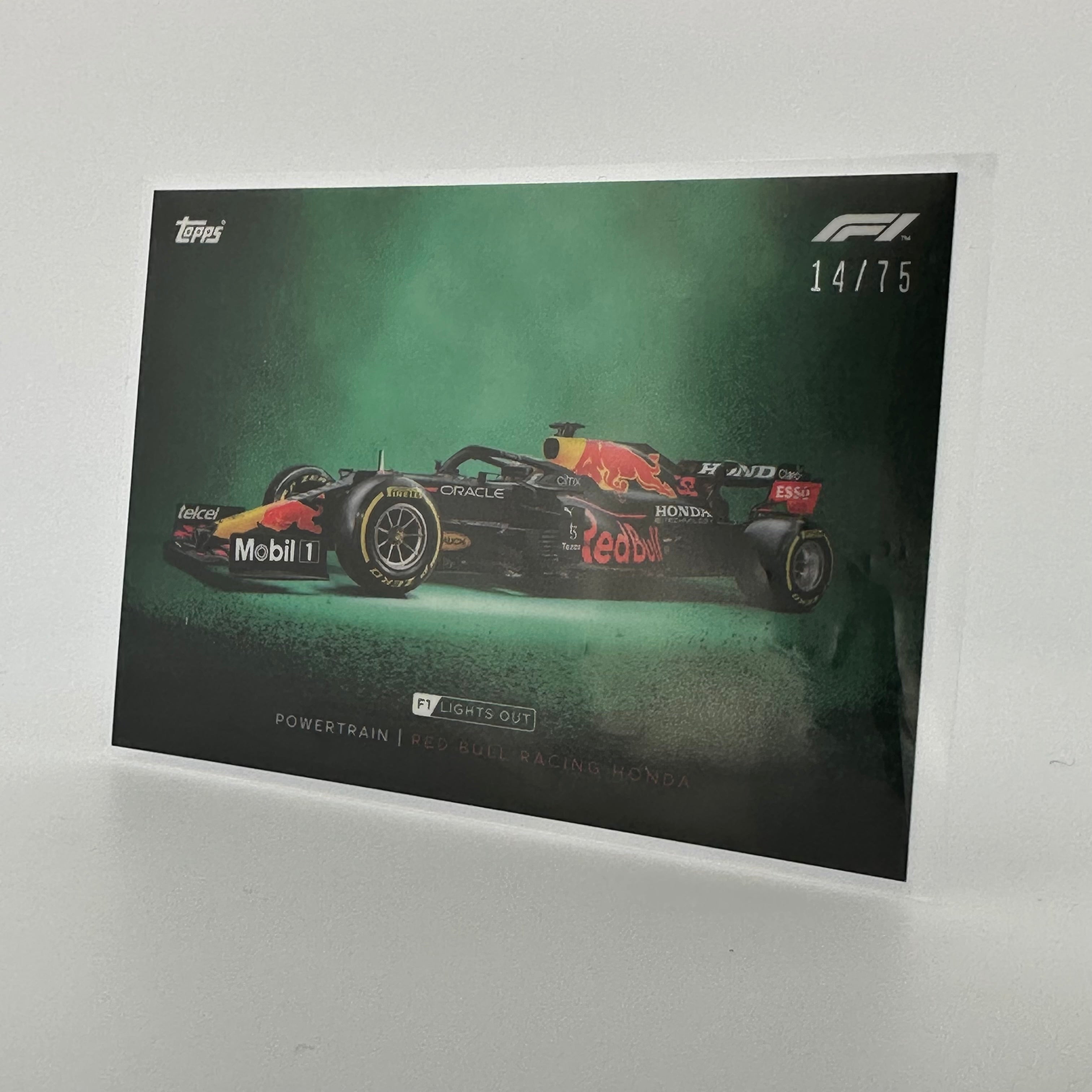 14/75 Red Bull Racing Powertrain Green Parallel - High-Performance Racing Collectible for Fans & Enthusiasts - Perfect for Display, Gifts, and Memorabilia Collections