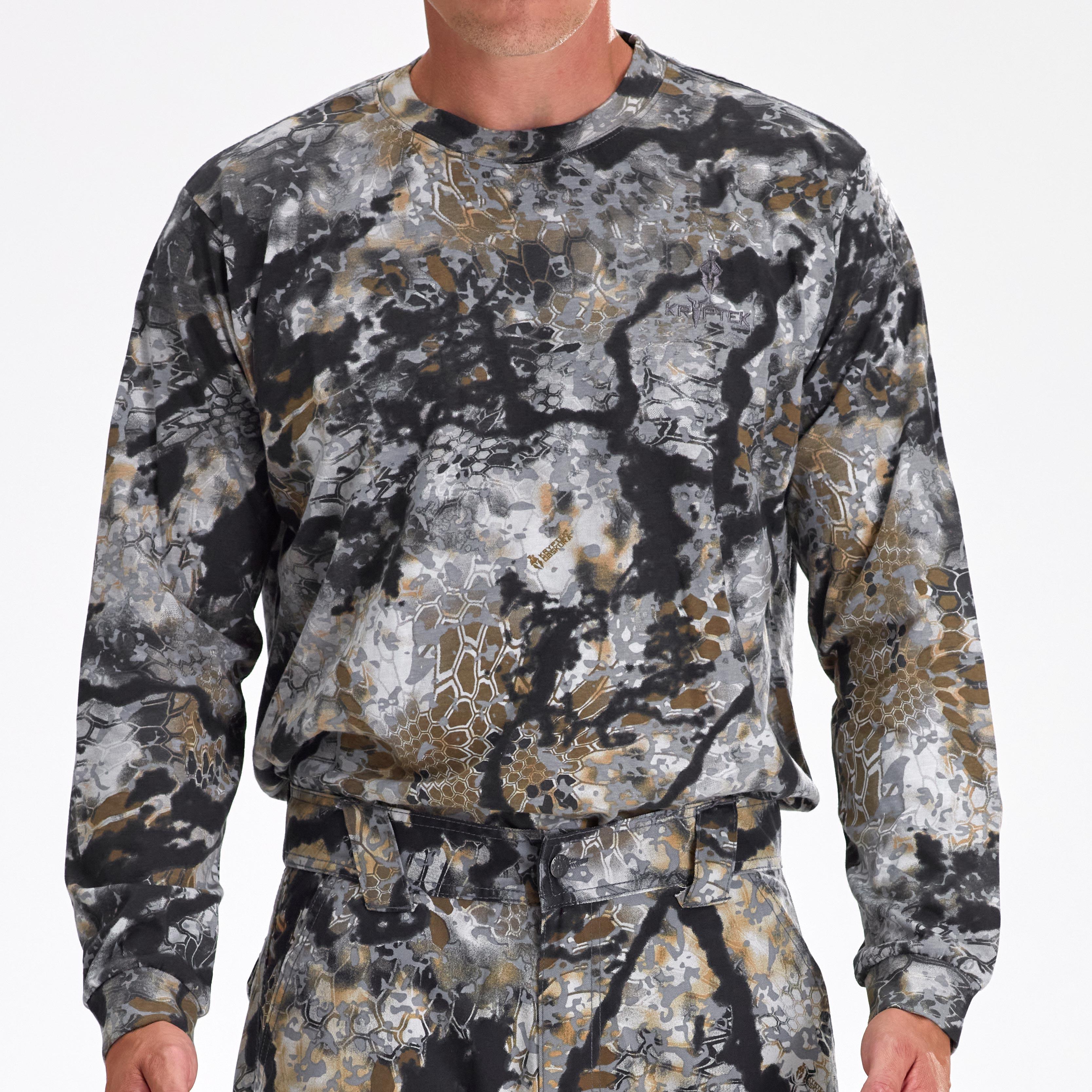 Stalker Long Sleeve Cotton Camo Shirt - Men's Tactical Hunting & Outdoor Adventure Wear
