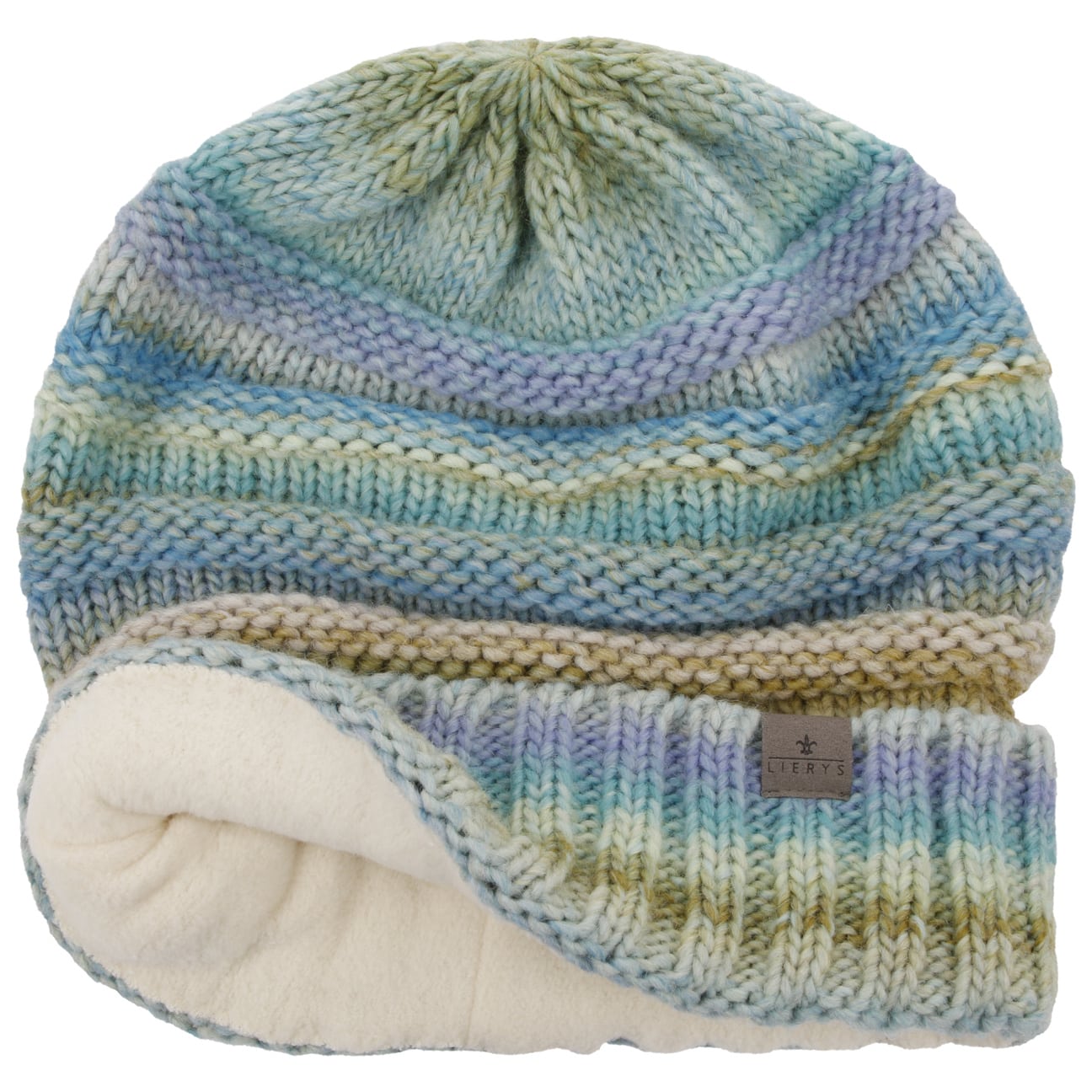 Lierys Bernardo Beanie - Fleece-Lined Winter Hat with Foldable Cuff for Men & Women - Perfect for Skiing, Snowboarding & Cold Weather Outdoor Activities