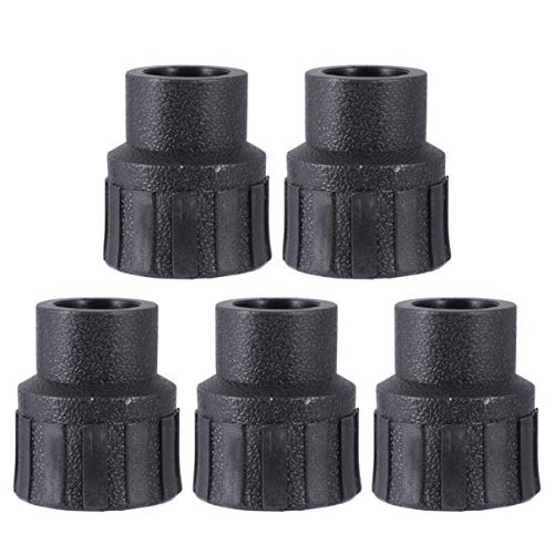 VILLCASE 5PCS Hose Pipe Connector - 25x3/4 Inch Water Pipe Repair & Extension Joints for Car Washing, Gardening, Lawn Watering | Leak-Proof Durable Brass Fittings for Outdoor & Indoor Use