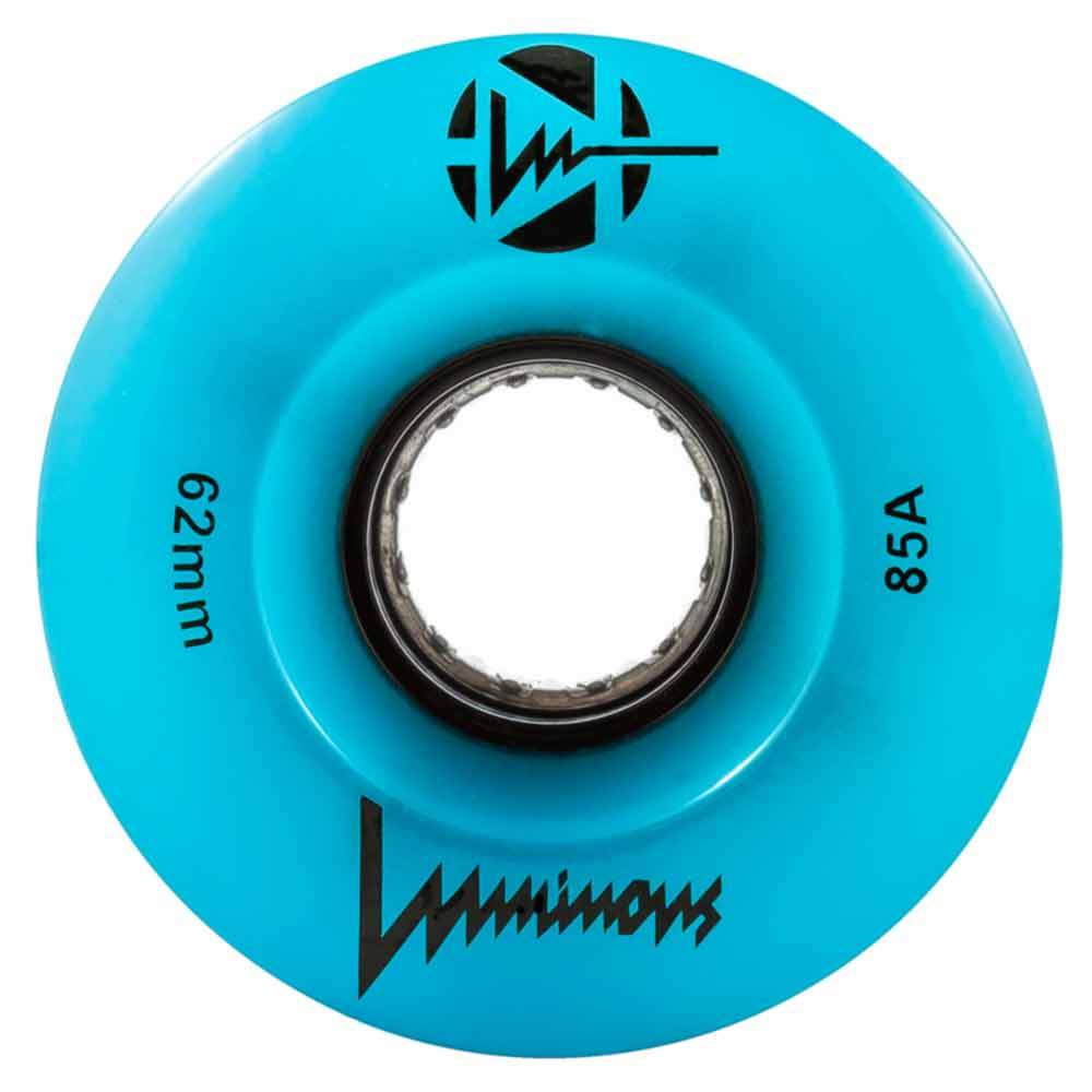 Luminous LED Quad Wheels Glow - 62mm 85a 4pk for Skateboards, Longboards & Roller Skates - Perfect for Night Riding & Outdoor Sports