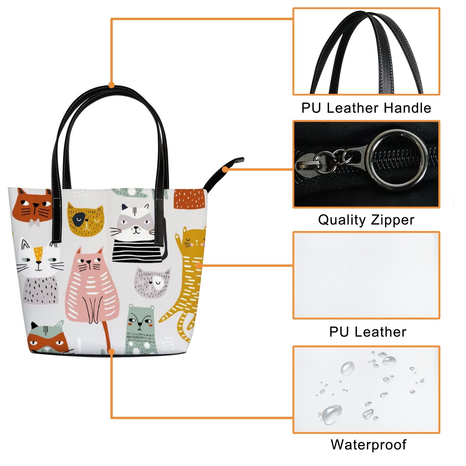 Stylish Leather Handbags for Women - Crossbody & Work Tote Bags | Perfect for Office, Travel & Everyday Use