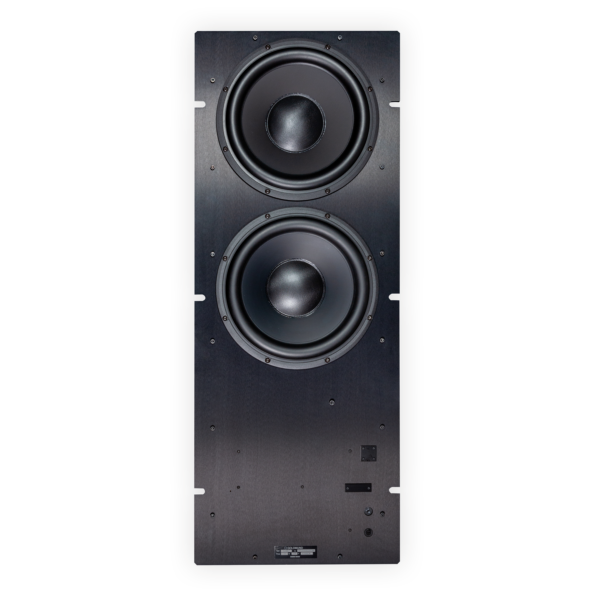 Goldmund LOGOS SUBWALL MK2 Active Wall Subwoofer - Premium High-End Home Theater Subwoofer for Immersive Audio Experience | Perfect for Home Cinema, Music Studios & Luxury Audio Systems