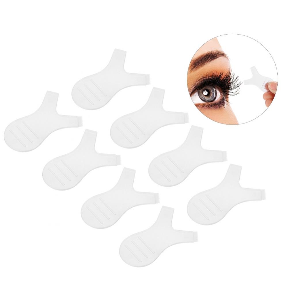 50pcs Disposable Y-Shape Silicone Eyelash Brushes - Professional Lash Extension & Grafting Makeup Tools for Salon, Home & Travel Use