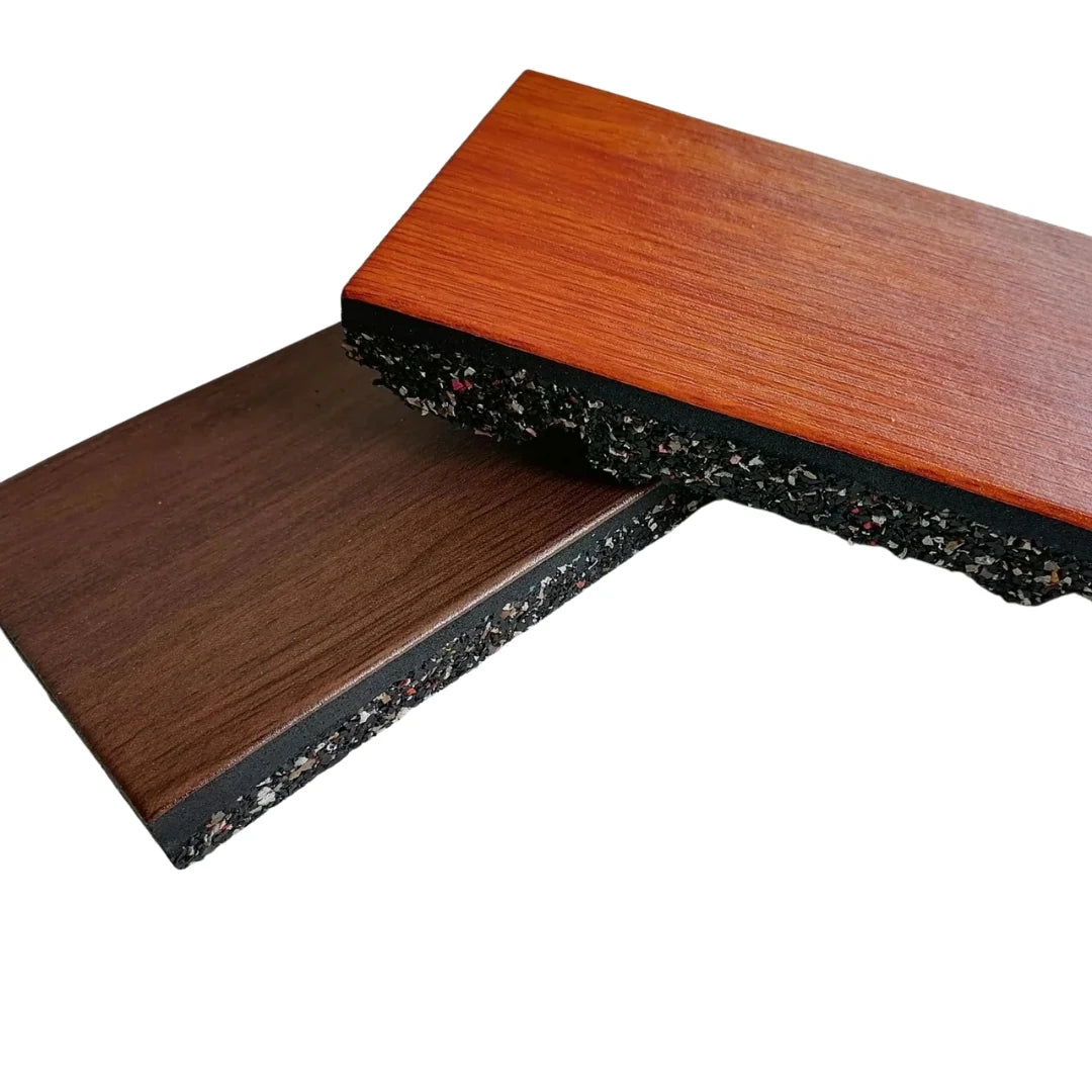 FITLAB Faux Wooden Flooring - Waterproof & Durable Laminate Flooring for Home & Office | Easy Installation & Scratch-Resistant | Perfect for Living Room, Bedroom, and Commercial Spaces