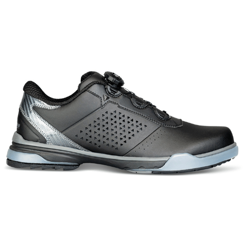 KR Strikeforce Charge Black Men's Left-Hand Performance Bowling Shoes - Perfect for Competitive Bowling & League Play