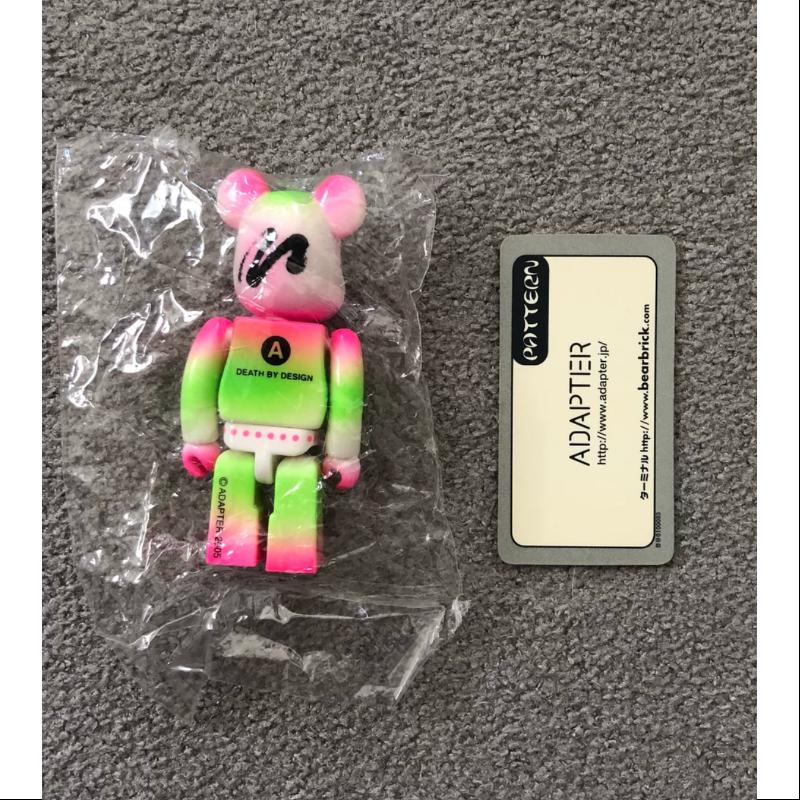 Bearbrick Series 10 PATTERN ADAPTER 100% Collectible Art Toy - Limited Edition Japanese Vinyl Figure for Display, Gift & Collection - Perfect for Anime Fans, Home Decor & Office Showcase