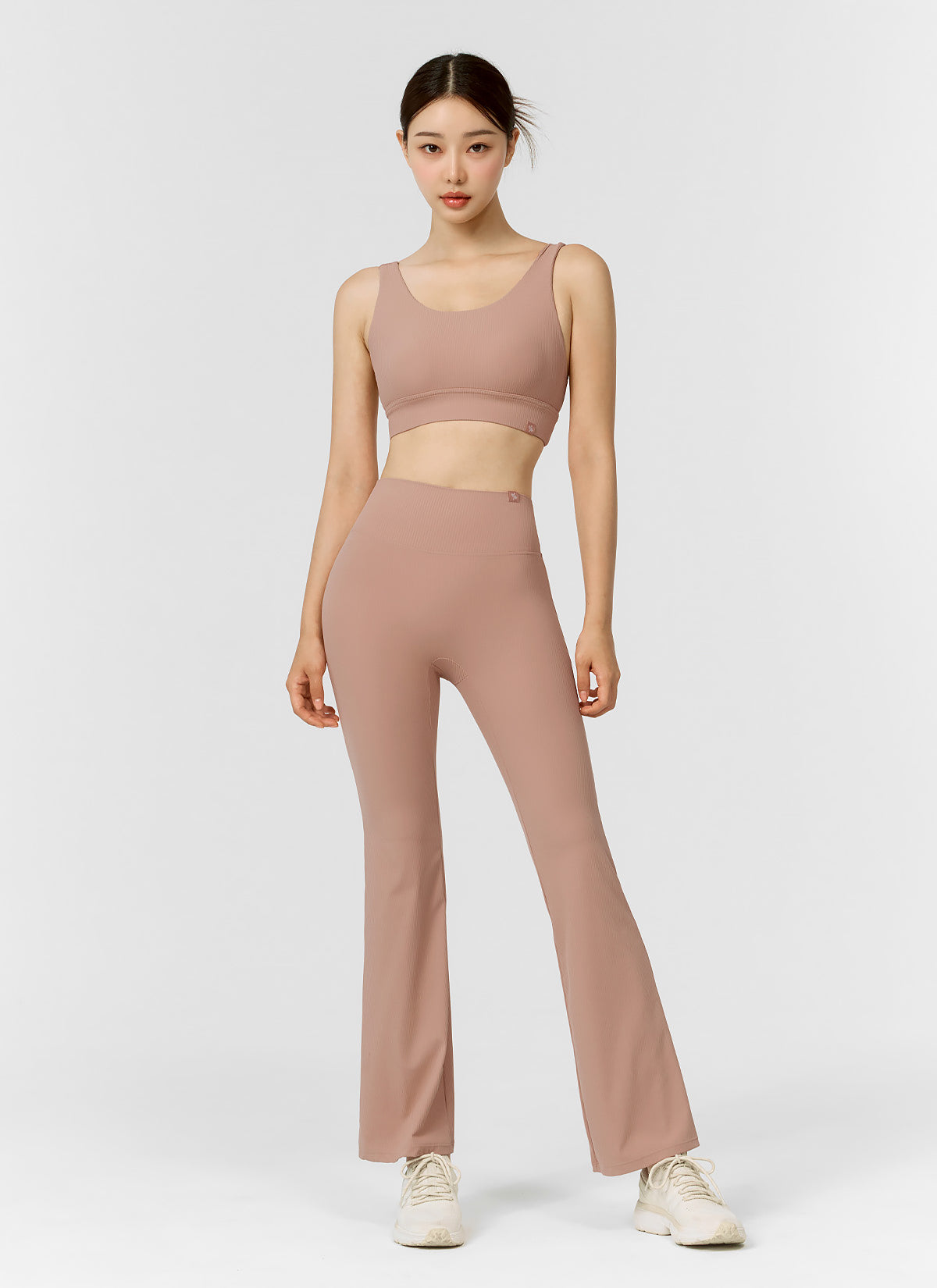 Comfortable Stretch Ribbed Bootcut Pants for Women - Flattering & Versatile for Work, Casual & Night Out