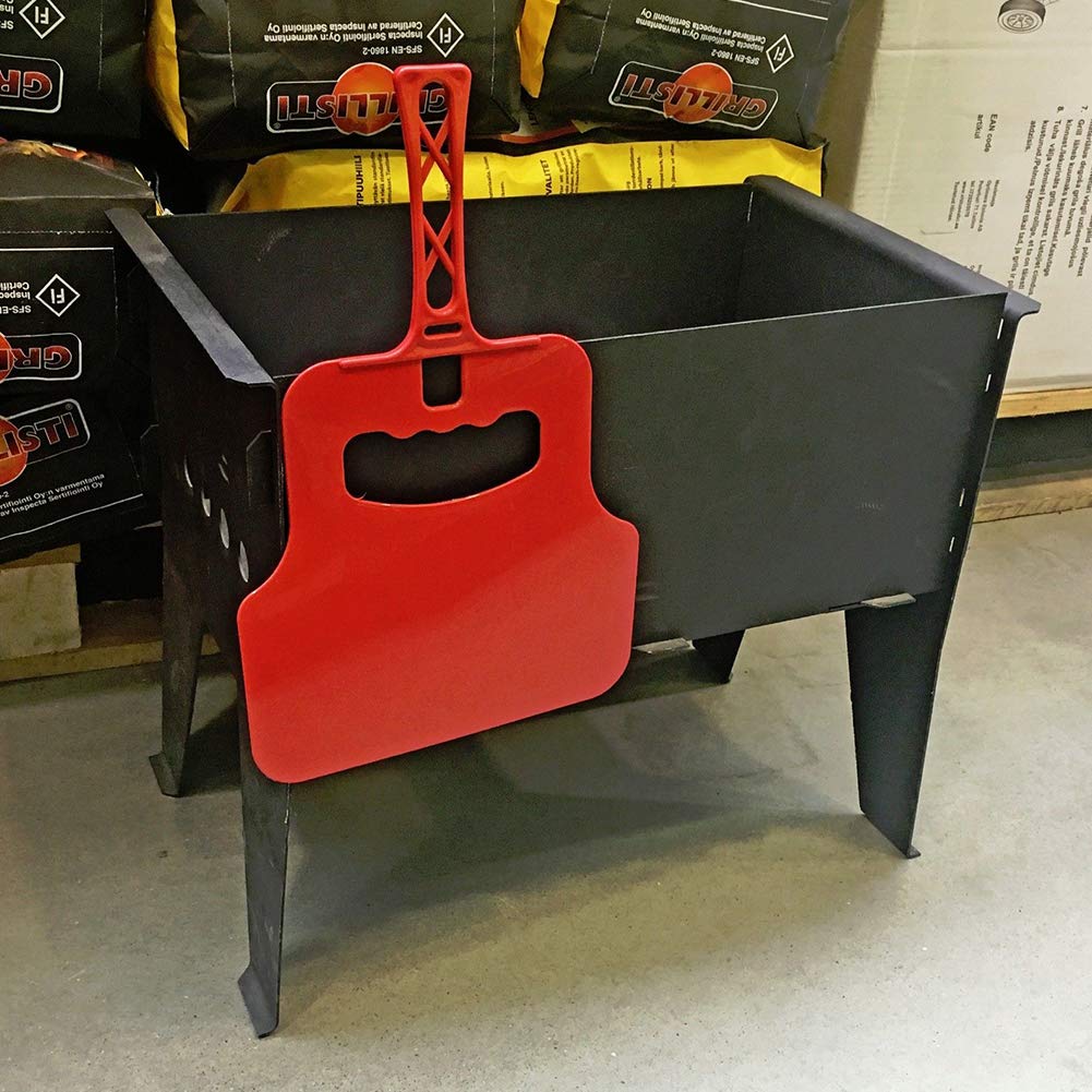 UXELY BBQ Hand Fan - Heat Resistant Plastic Barbecue Fan for Grilling, Camping & Outdoor Cooking | Flame Blower for Charcoal, Fire Pit & Bonfire (Random Color)