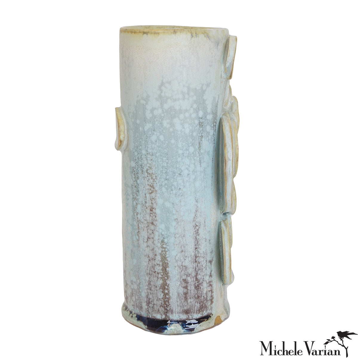 Modern Glass Circles Vase - Elegant Home Decor for Centerpieces, Weddings & Floral Arrangements