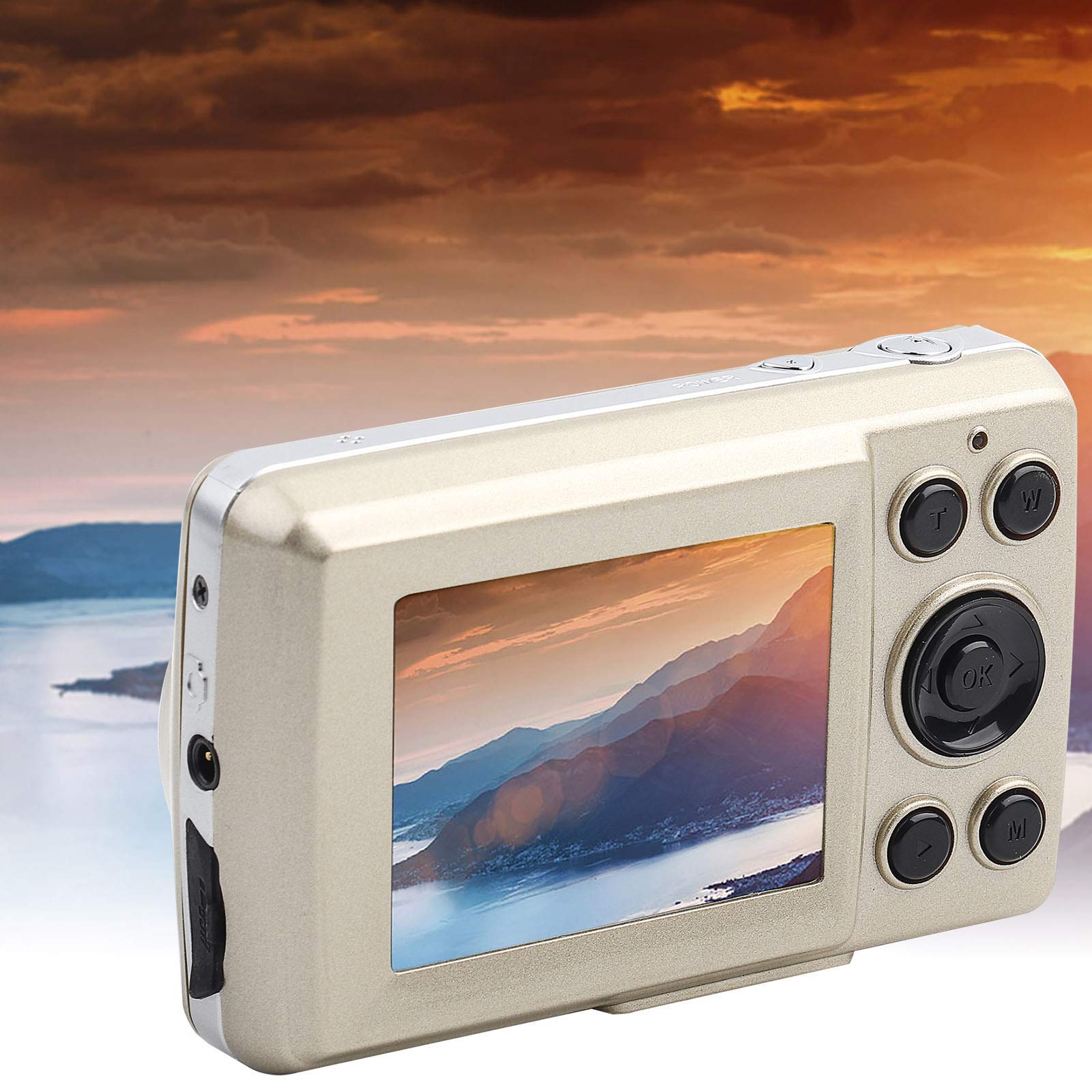 16MP HD Mini Outdoor Camera with 720P 30FPS Video, 16X Digital Zoom & 2.4