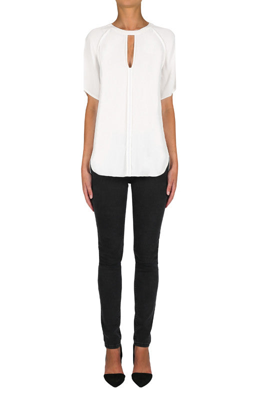 Days Of Heaven T-Shirt - Soft Warm White Cotton Tee for Casual Wear & Everyday Comfort