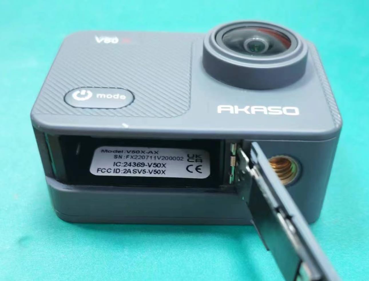 AKASO V50X Native 4K30fps 20MP WiFi Action Camera with EIS Touch Screen, 4X Zoom, 131ft Waterproof Underwater Camera, Remote Control Sports Camera with Floating Grip - Perfect for Diving, Surfing, Skiing & Outdoor Adventures