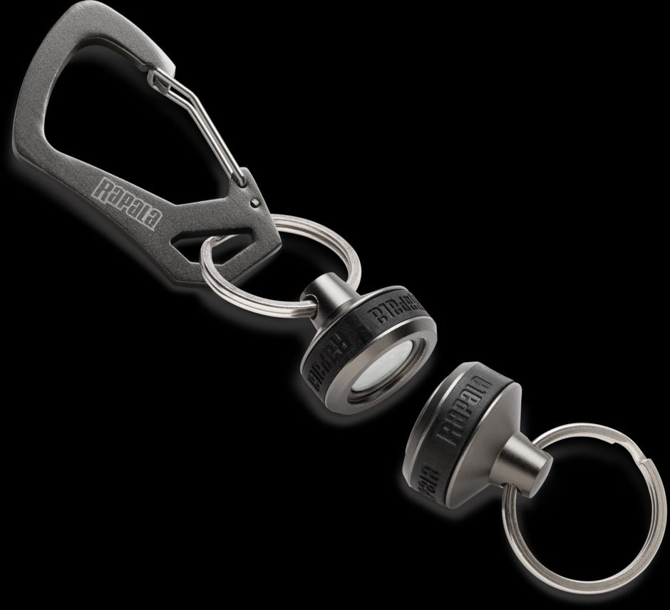 Rapala Magnetic Release Clip - Strong Fishing Lure Holder for Saltwater & Freshwater - Perfect for Trolling, Casting & Kayak Fishing
