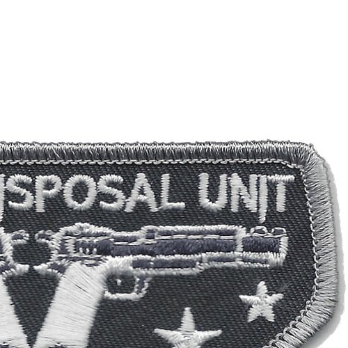 Zombie Disposal Unit Patch - Embroidered Military Style Badge for Tactical Gear, Jackets & Backpacks | Perfect for Halloween Costumes, Cosplay & Survival Game Accessories