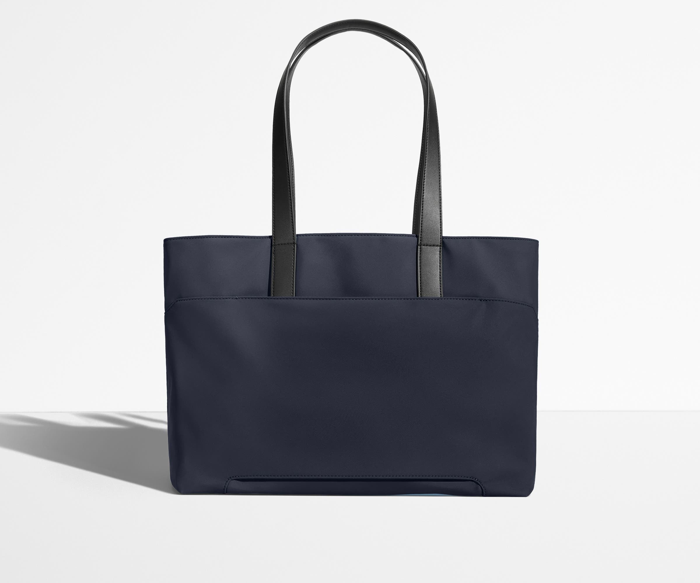 Premium Navy Blue Everywhere Tote Bag - Stylish & Durable for Work, Travel & Shopping | Water-Resistant & Spacious Design