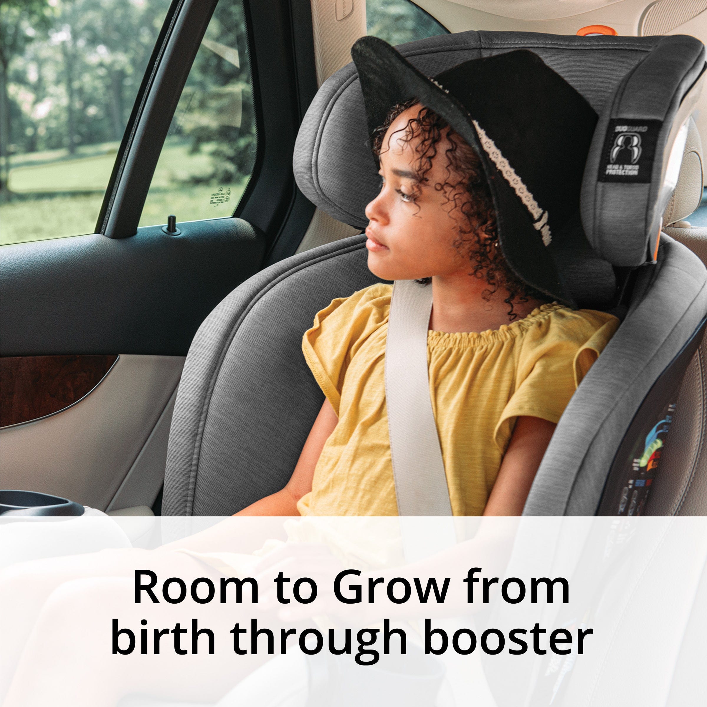 Chicco OneFit ClearTex All-In-One Convertible Car Seat for Infants to Toddlers - Safe & Comfortable for Travel, School & Family Road Trips
