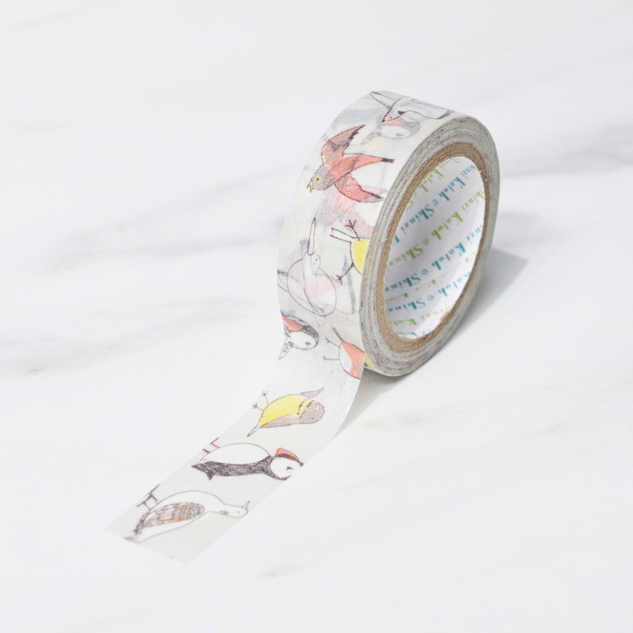 Endangered Species Animal Print Masking Tape - Shinzi Katoh Seal Design for Scrapbooking, Journaling & DIY Crafts