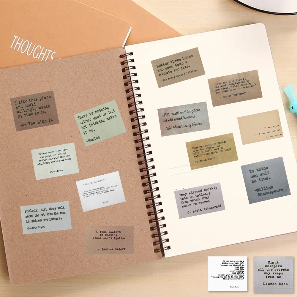 Motivational & Positive Stickers for Journaling, Vision Boards, Scrapbooking - Inspirational Decals for Teens & Adults - Perfect for Planners, Diaries, and Creative Projects