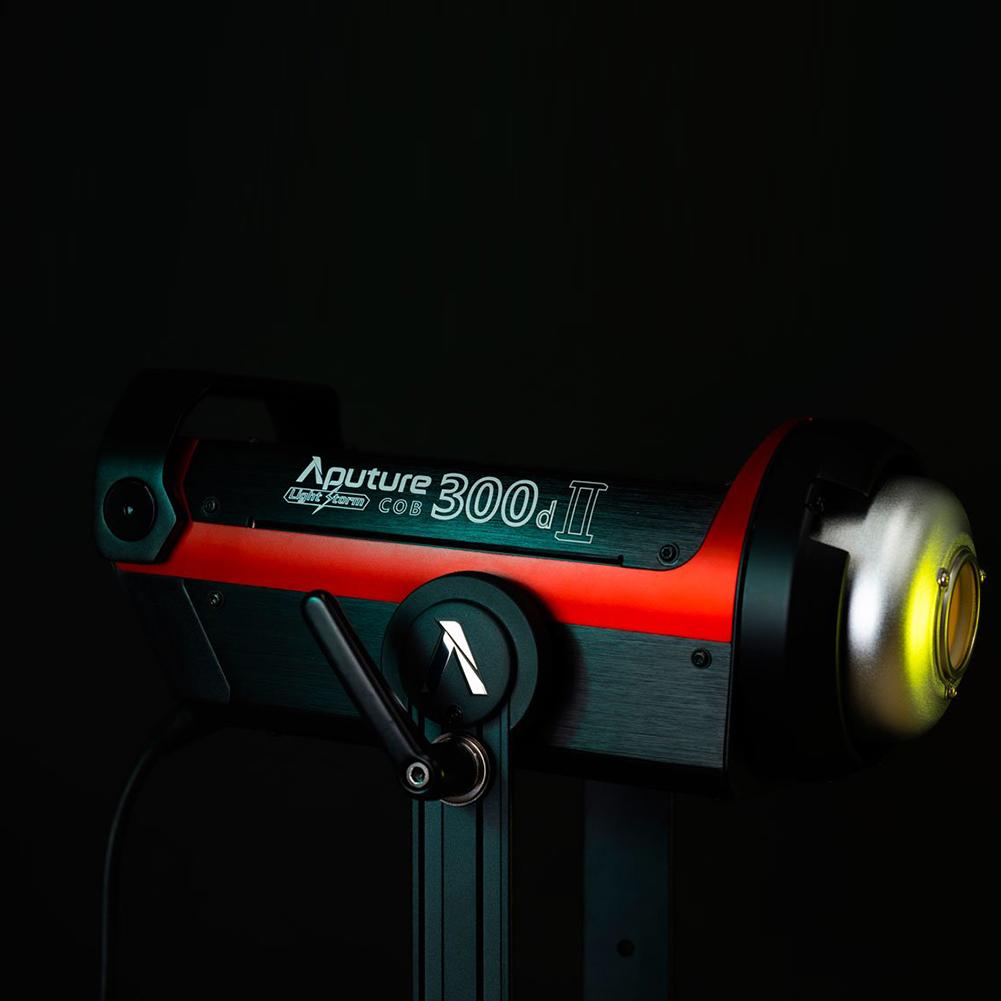 Aputure Light Storm C300D II 5500K Daylight LED Video Light - 96+ CRI Studio Lighting for Photography & Filmmaking - Perfect for YouTube Videos, Live Streaming, and Professional Productions