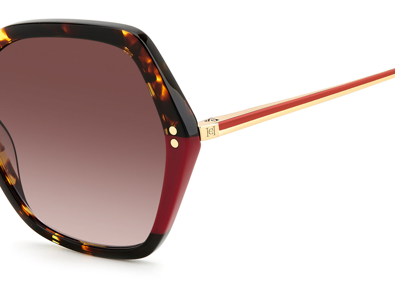 Carolina Herrera HER 0185/S Sunglasses - Luxury Designer Shades for Women, UV Protection & Fashion Statement - Perfect for Beach, Driving & Outdoor Activities