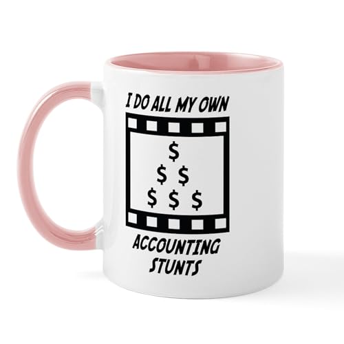White/Pink Inside - Accounting Stunts Mug