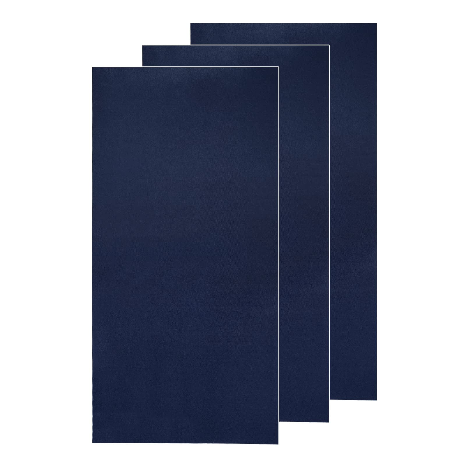 BlingKingdom 3-Piece Waterproof Nylon Tent Repair Kit - Self-Adhesive Puncture Patches for Horse Blankets, Camping Tents, Backpacks, Awnings & Down Jackets (Dark Blue) | Emergency Outdoor Gear Repair for Camping, Hiking & Equestrian Activities