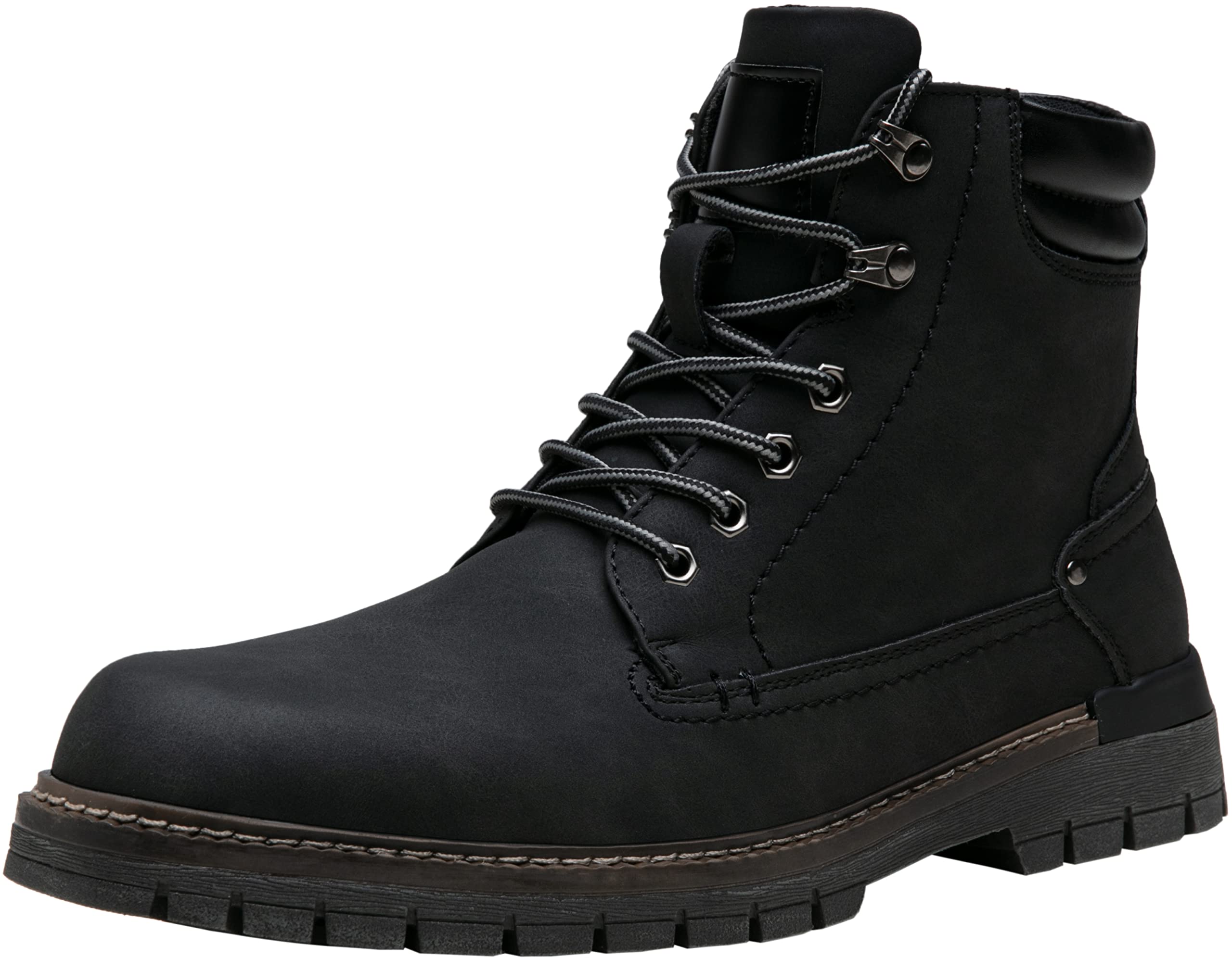 Men's Casual Hiking Boots with Zipper - Stylish Chukka Boots for Outdoor & Daily Wear