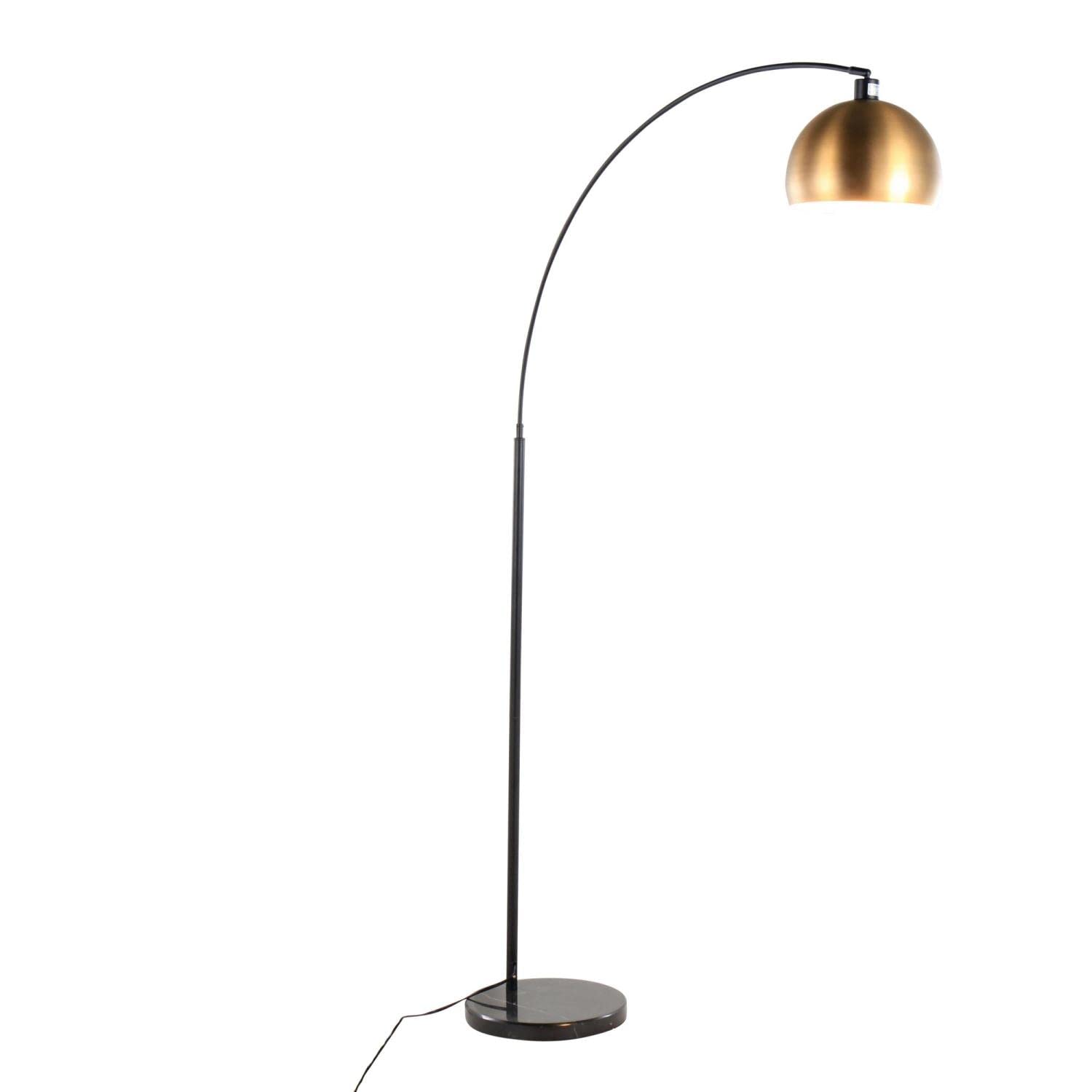 Modern March Floor Lamp - Adjustable Standing Lamp for Living Room & Bedroom, Tall Corner Lamp with Dimmable LED Light - Perfect for Reading, Relaxing, and Home Decor