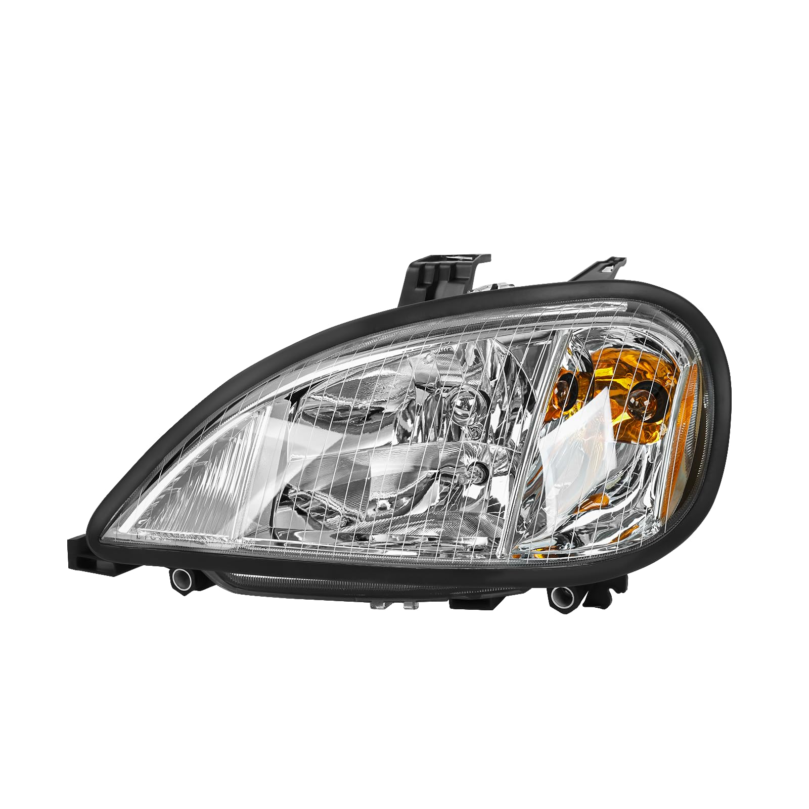 SUPERFASTRACING LED Headlights Headlamps Left & Right Pair Set Replacement for 2004-2017 Freightliner Columbia - High Performance Truck Lighting for Night Driving & Foggy Conditions