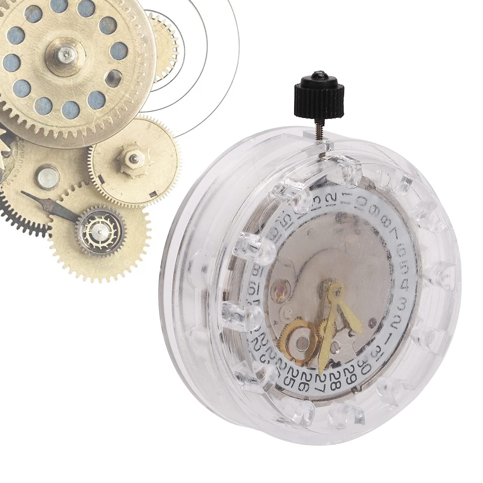 Mechanical Wristwatch Clock Movement - Watch Repair Parts & Accessories for DIY Watchmakers & Professional Repair Shops | Perfect for Watch Restoration, Maintenance & Home Projects