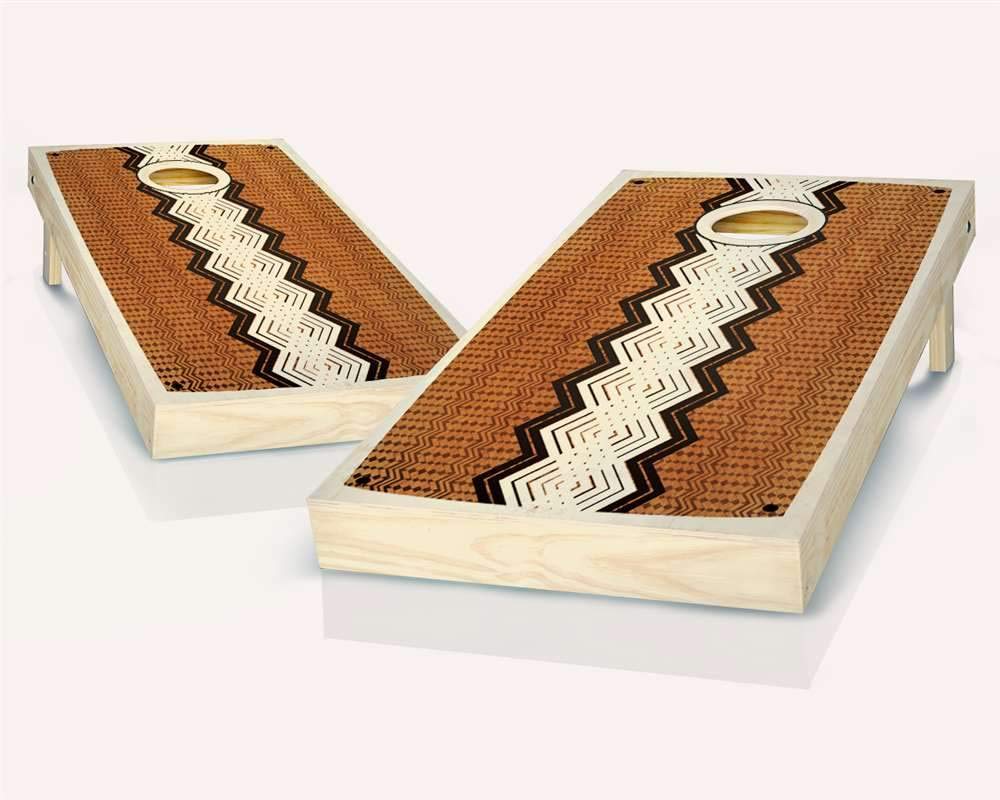 Skip's Garage Xango Cornhole Boards Set - Premium 2 Boards & 8 Bags with Custom Accessories - Perfect for Backyard Parties, Tailgating, and Outdoor Games