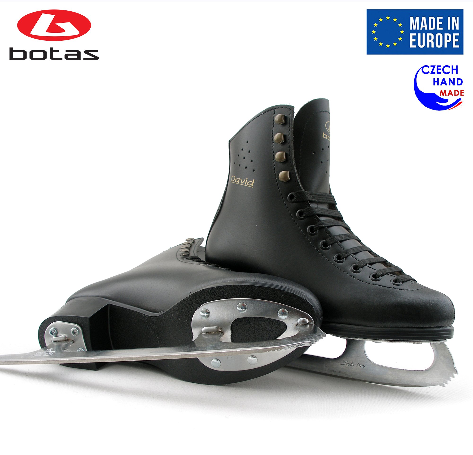 Premium Figure Ice Skates for Men, Women, Boys & Girls - European Made in Czech Republic with Sabrina Blades - Perfect for Competitive Skating, Ice Shows & Recreational Skating