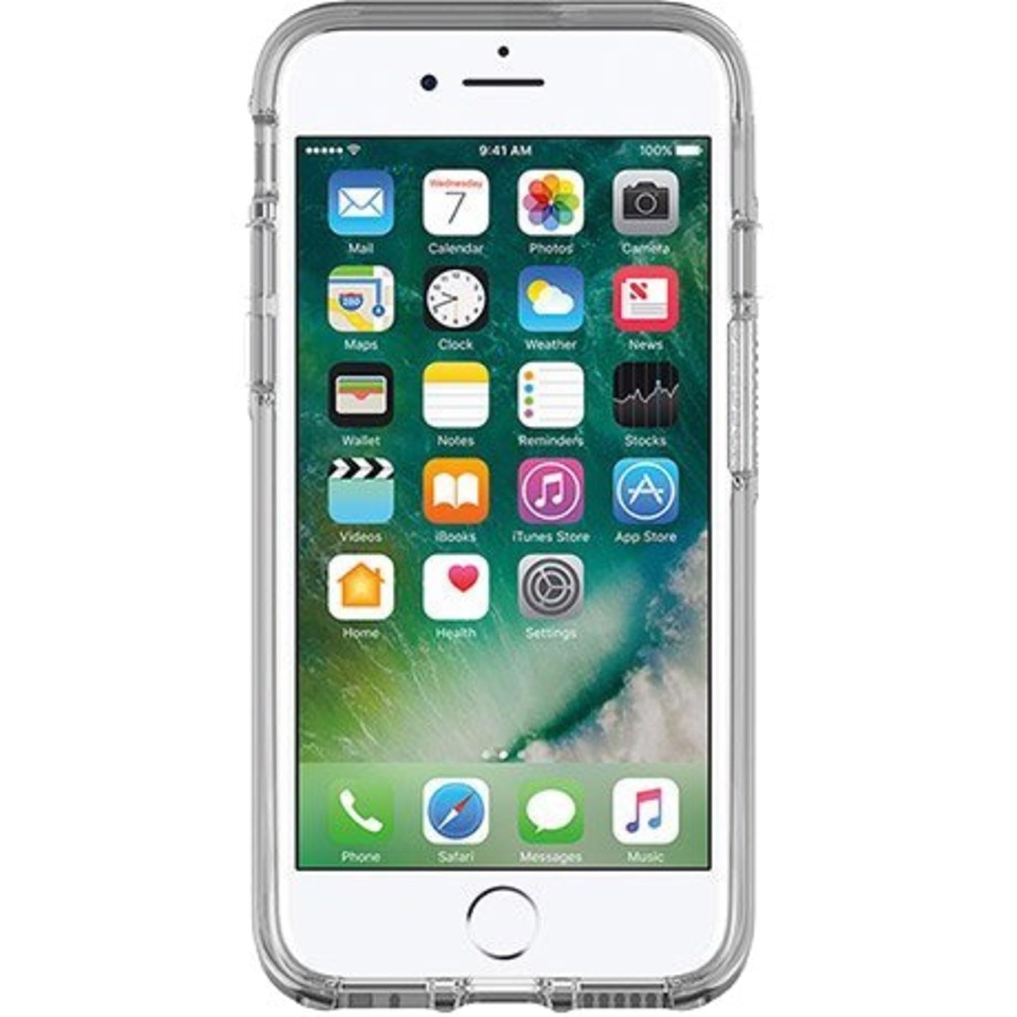 OtterBox Symmetry Series Clear Case for iPhone SE 3rd/2nd Gen, iPhone 8 & iPhone 7 - Slim Protective Cover with Wireless Charging & Raised Edges (Not for Plus Models) | Perfect for Everyday Use, Work & Outdoor Activities