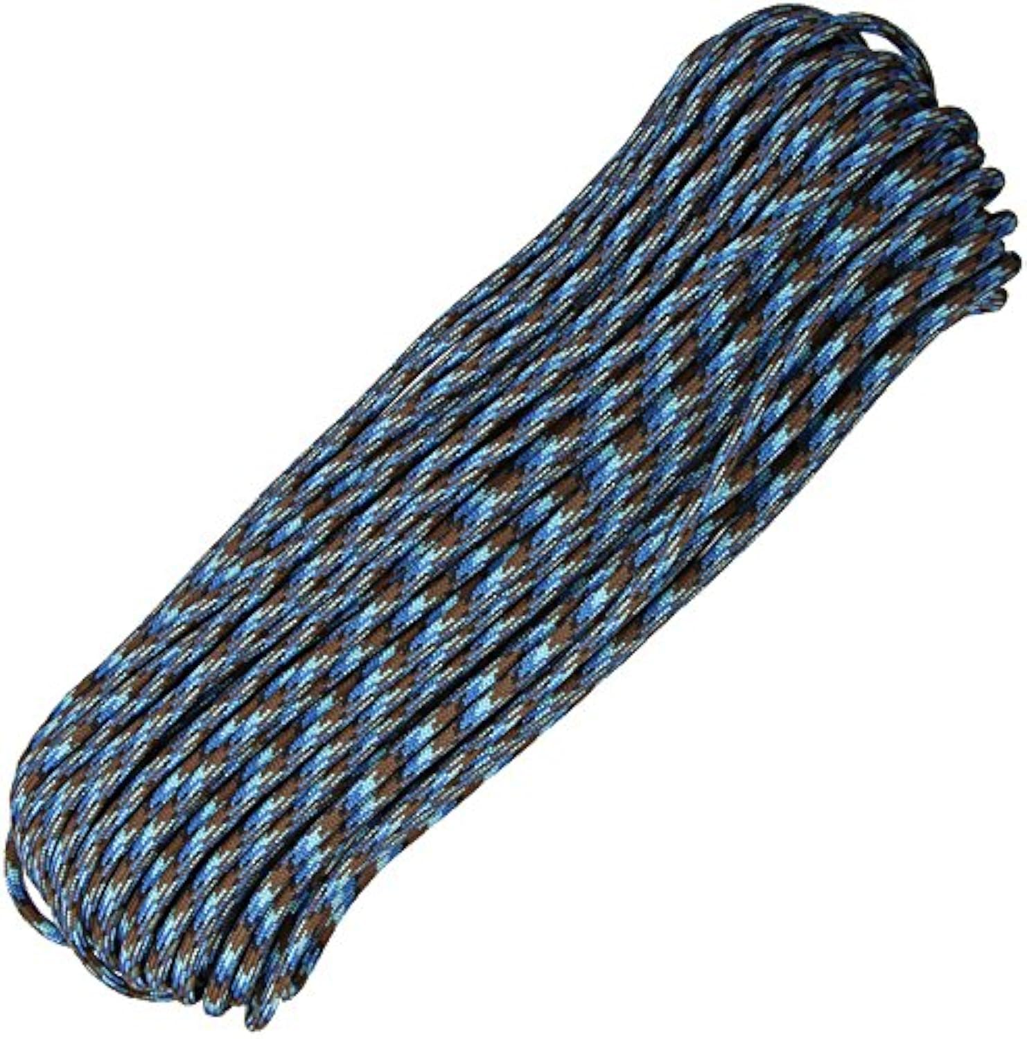 Premium Marbles Parachute Cord - 550 Paracord for Outdoor Survival, Camping & DIY Projects | Strong Nylon Rope for Hiking, Emergency Kits & Crafts