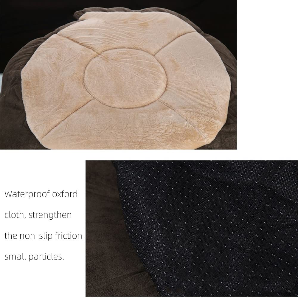 Cozy Warm Pet Bed for Cats & Small Dogs - Indoor/Outdoor Cave Nest with Soft Fleece Lining - Winter House for Puppies & Kittens (Wine Red, Small) - Perfect for Cuddling, Sleeping & Keeping Pets Warm in Cold Weather