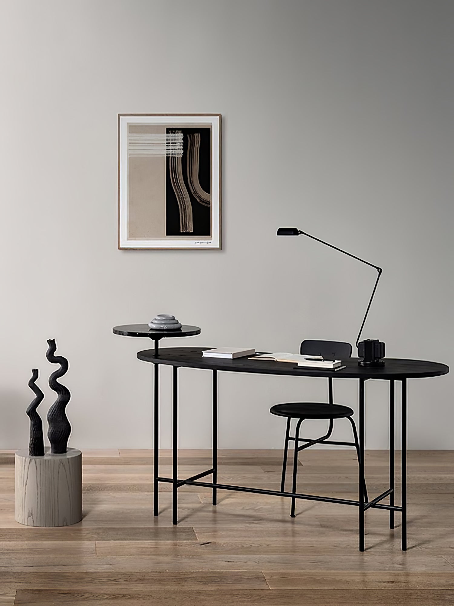 Dynamo Table Lamp - Modern LED Desk Light with Adjustable Brightness, Perfect for Home Office, Study, and Bedroom Reading