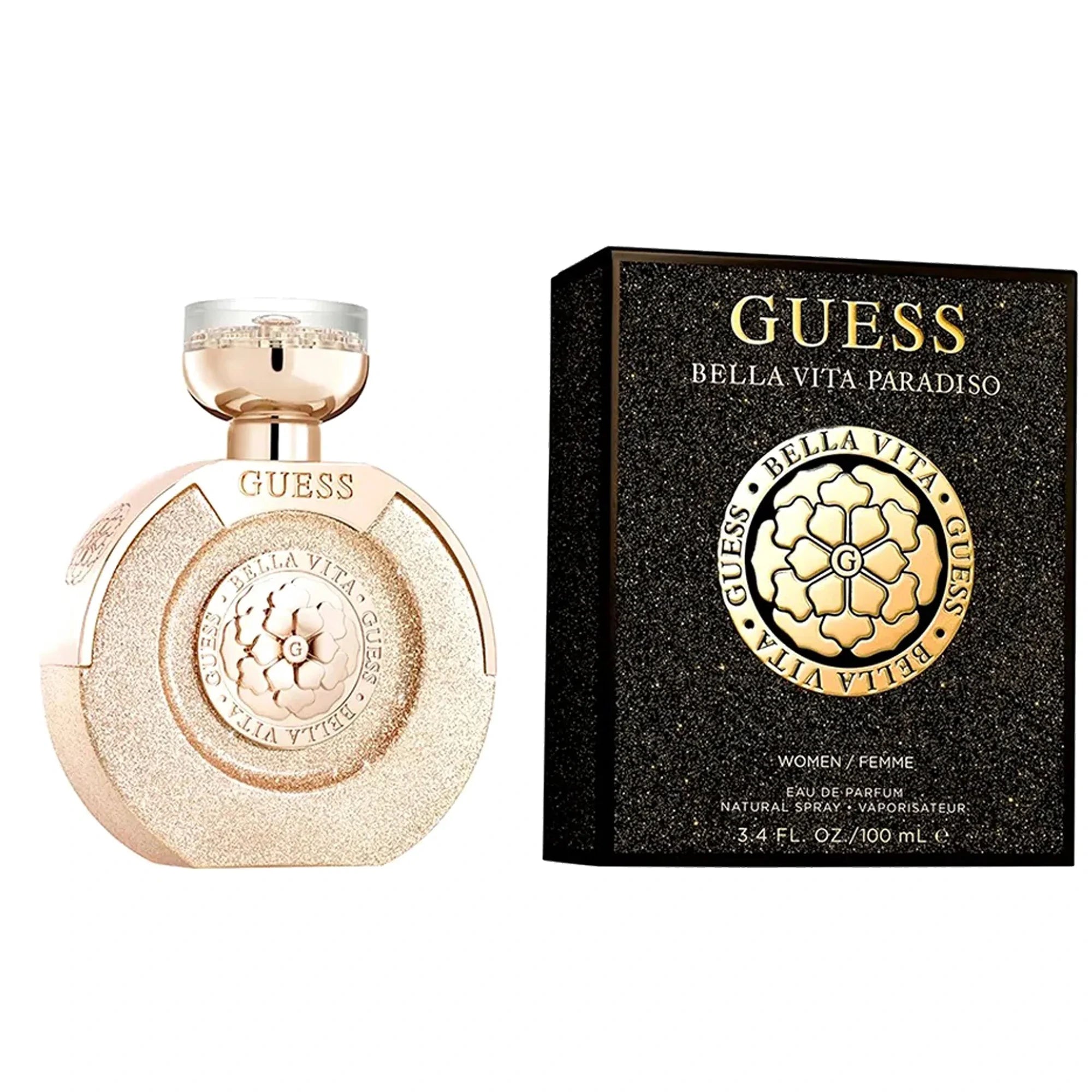 Bella Vita Paradiso 3.4 oz Eau De Parfum for Women - Floral Fruity Perfume for Day & Night Wear, Date Night, Office & Special Occasions