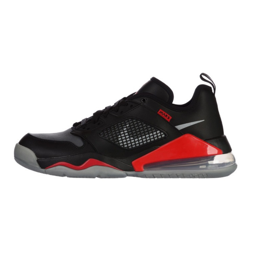 Jordan Mars 270 Low Sneakers - Camo Black Red Basketball Shoes for Men - Comfortable Athletic Shoes for Running, Training & Casual Wear