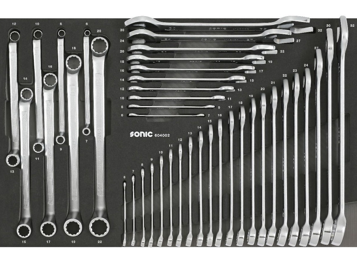 40-Piece Sonic Foam System Wrench Set - Professional 26mm Medium Size Tool Kit for Automotive Repair & Home Improvement Projects
