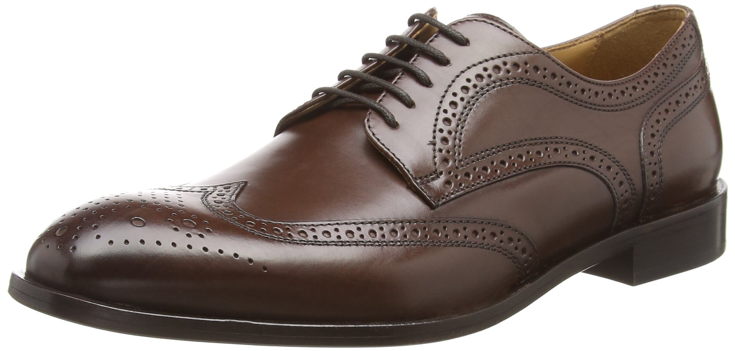 Geox Men's Brogue Shoes - Classic Leather Oxford Dress Shoes for Business & Formal Occasions
