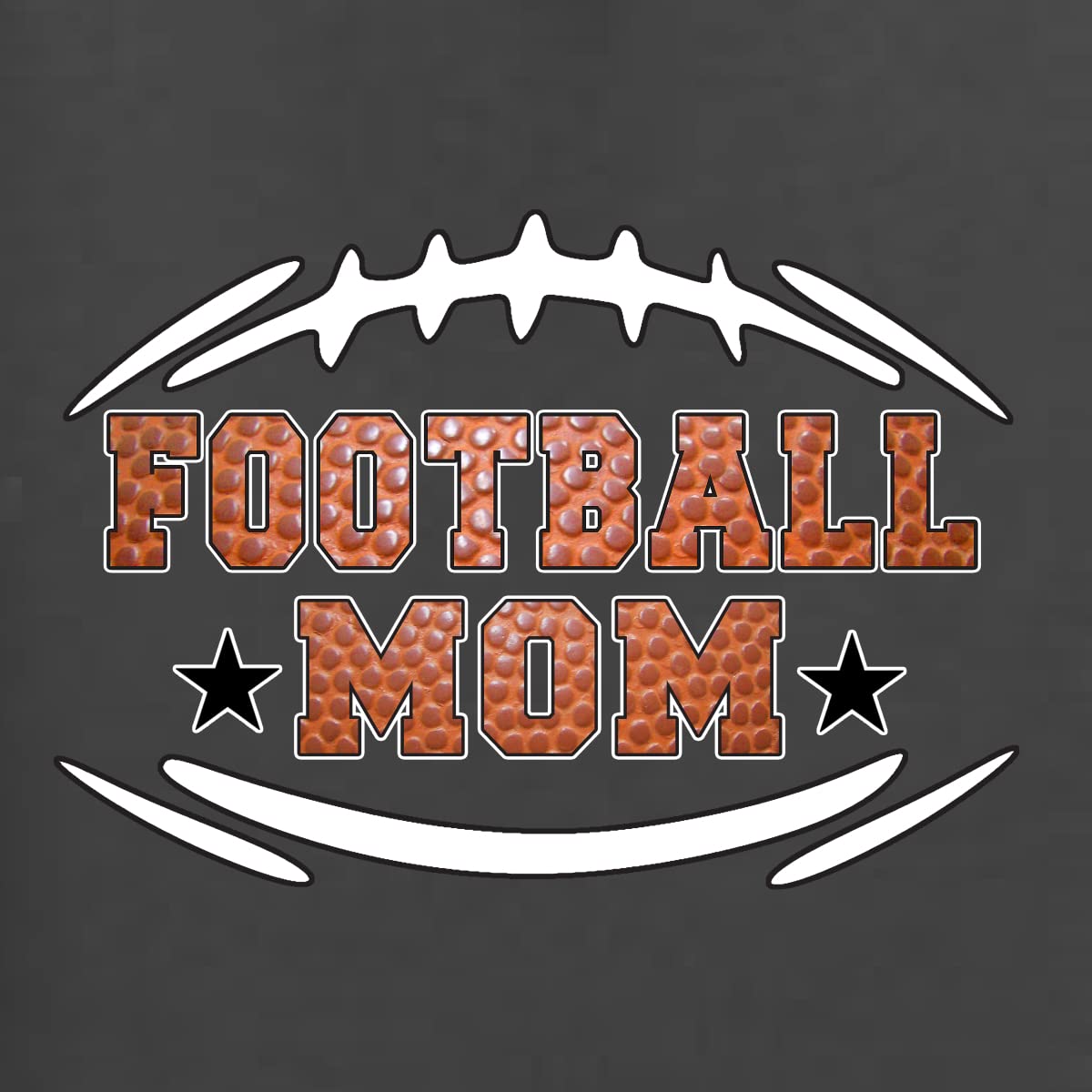 Wild Bobby Football Mom Sports Unisex Graphic Crewneck Sweatshirt - Perfect for Game Day, Tailgating & School Spirit Wear