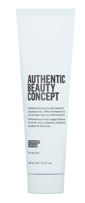 Authentic Beauty Concept Hydrate Lotion 5 oz - Moisturizing Face & Body Lotion for Dry Skin - Perfect for Daily Skincare Routine & Travel Size