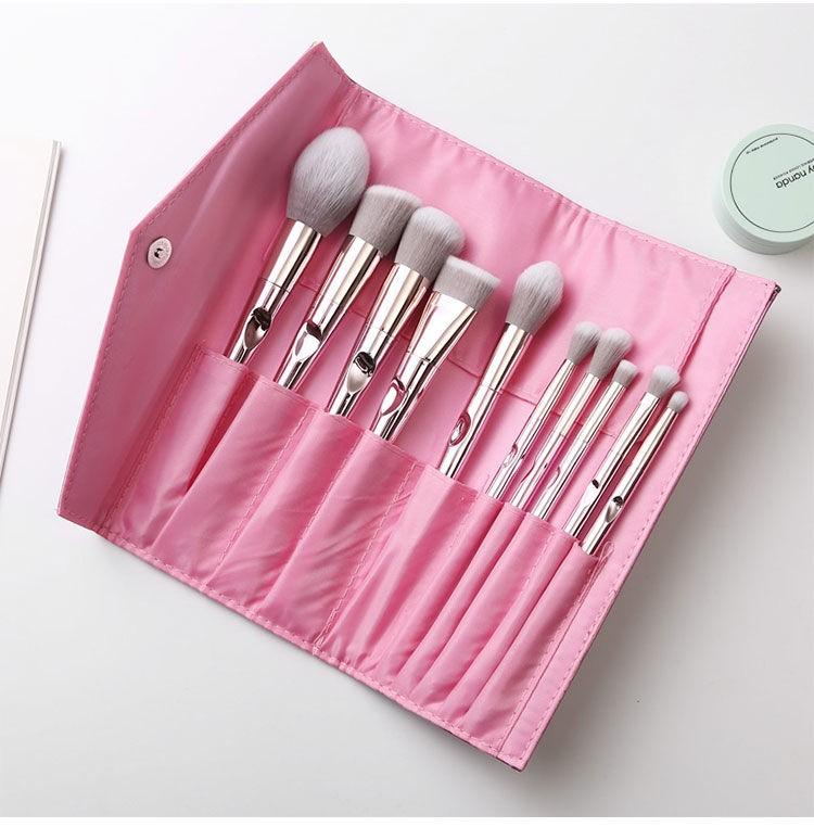 Professional Makeup Brush Set of 3 - Soft Synthetic Bristles for Flawless Foundation, Blending & Contouring - Perfect for Everyday Makeup & Professional Use