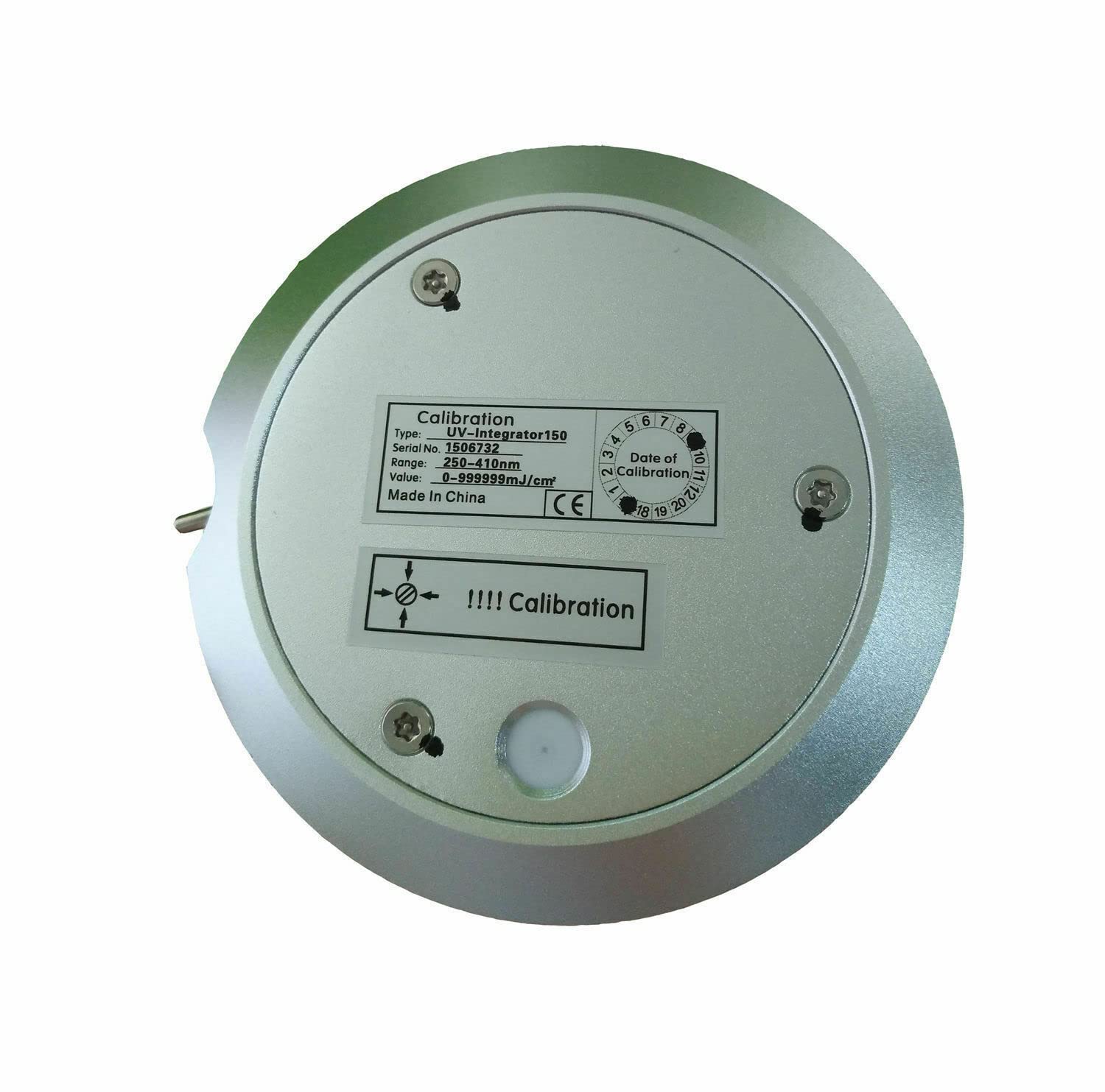 RUNAAJA UV-150 UV Integrator Radiometer | UV Energy Meter Tester | 250-410nm Wavelength | 0-5000mW/cm² Range | for UV Curing, Printing & Disinfection Applications