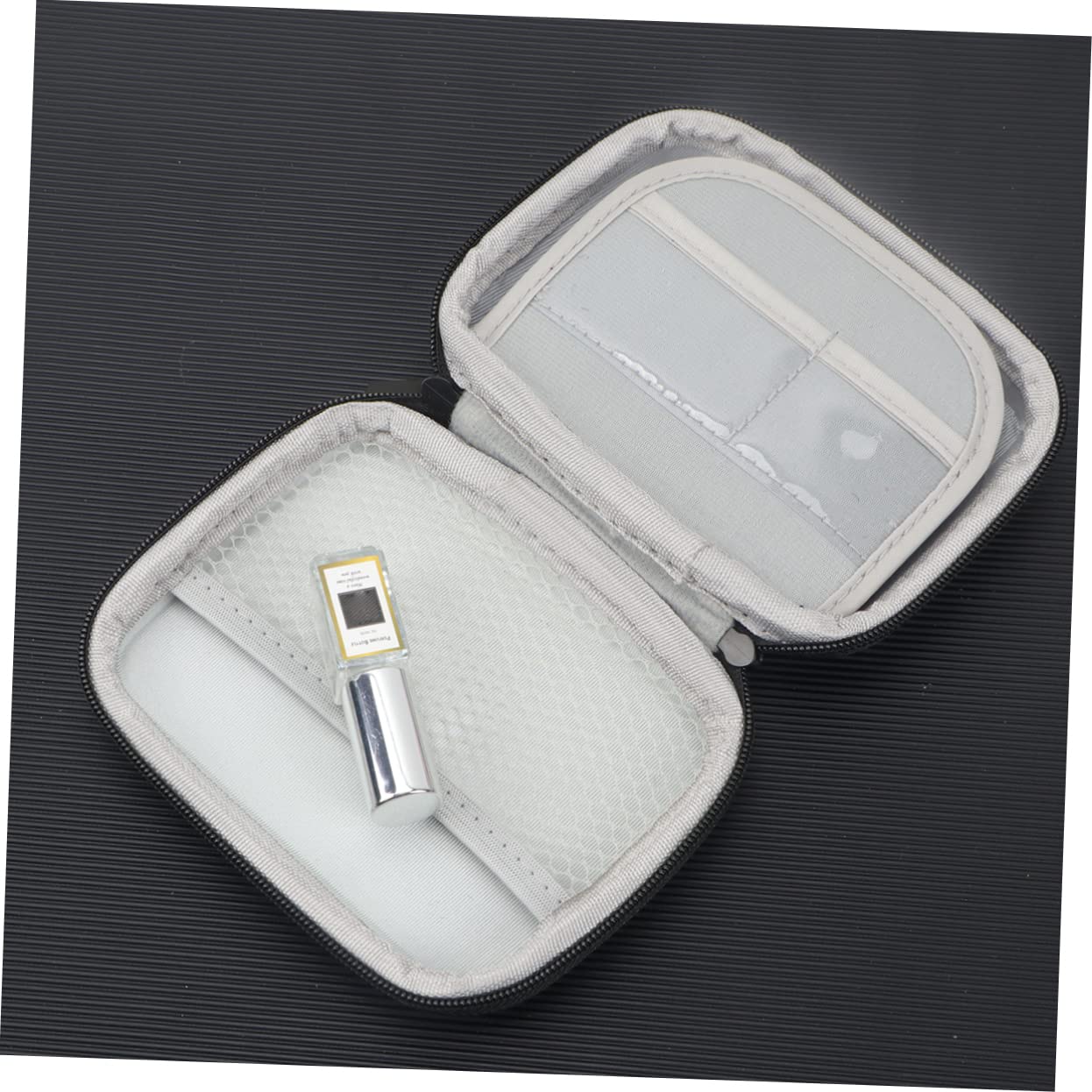 HOMSFOU USB Cable Organizer Bag - Hard Drive & Electronics Accessories Storage Case for Cables, Hard Disks, Earphones - Perfect for Travel, Office & Home Organization